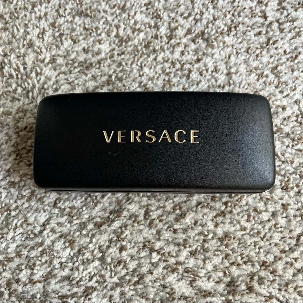 EUC Women's Versace Clear Eyeglasses Frames MOD. 3271 5305 52/16 140 with Case - Picture 2 of 8